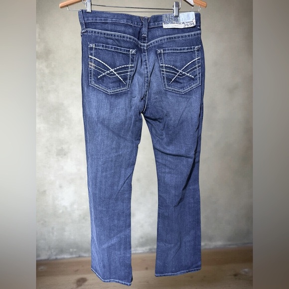 Ariat slim Straight,stackable M5 Arrowhead Dead-run 100% cotton SZ 34 X 34 DRK - Picture 7 of 9